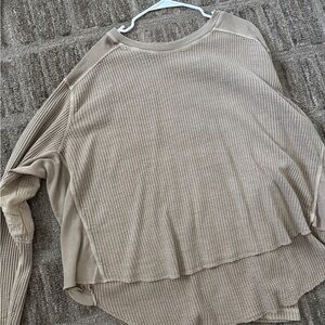 Free People Tan Sweater